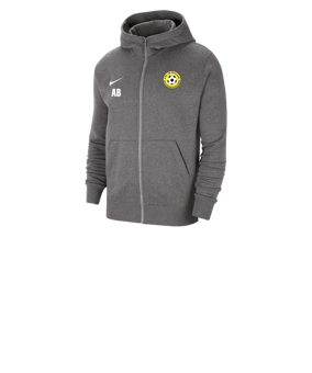 Nike Park 20 Fleece Kapuzenjacke Kids Grau F071