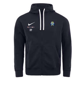 Nike Park 20 Fleece Kapuzenjacke Blau F451