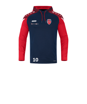 JAKO Performance Hoody Kids Blau Rot F909