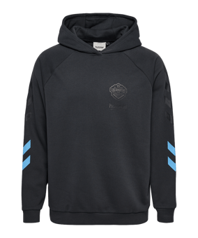 Hummel Oversized Sw El Paso Hoody Schwarz F2366 - schwarz