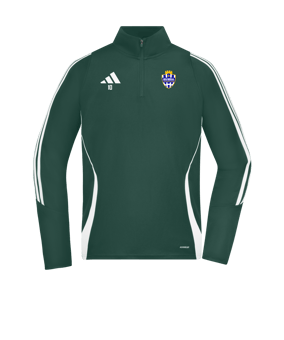 Sweat 1/4 zip Training Adidas Tiro 24 Vert 
