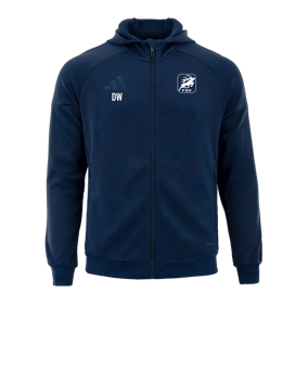 adidas Tiro 25 Travel Kapuzenjacke Blau