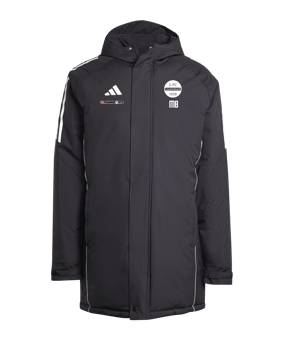 adidas Tiro 24 Winterjacke Schwarz Weiss