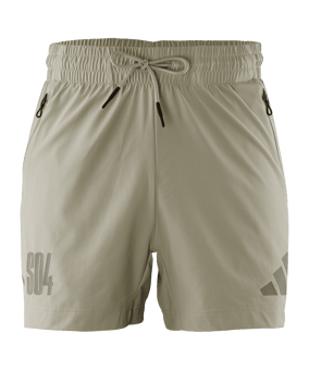 adidas FC Schalke 04 Z.N.E. Short Beige - beige