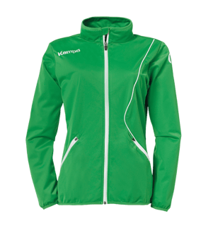 Kempa Curve Classic Jacket Damen Grün Weiss F07 - gruen