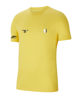 Nike Park 20 T-Shirt Kids Gelb Schwarz F719