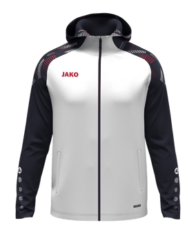JAKO Sonic Kapuzenjacke Weiß F039 - weiss