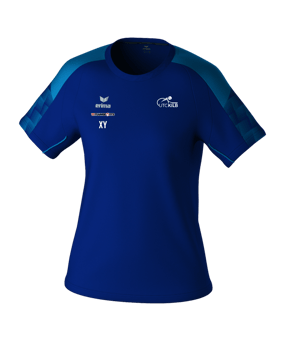 Erima Evo Star T-Shirt Damen Blau
