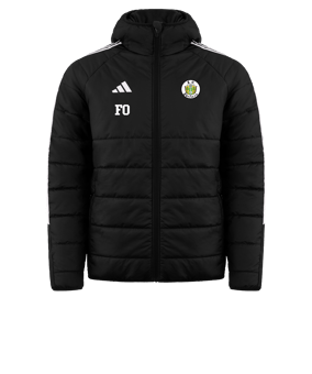 adidas Tiro 24 Winterjacke Schwarz Weiss
