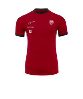 Nike Academy 25 Trainingsshirt Rot F657