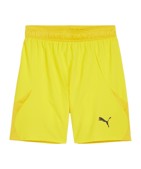 PUMA teamFINAL Short Gelb Schwarz Gelb F07 - gelb