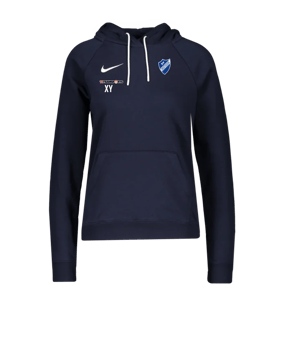 Nike Park 20 Fleece Hoody Damen Blau Weiss F451