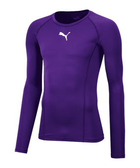 PUMA LIGA Baselayer Longsleeve Lila F10 - lila