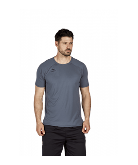 Erima Liga Star Trainingsshirt Grau Schwarz - grau