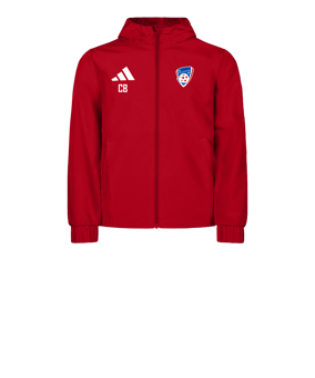 adidas Entrada 26 Jacke Kids Rot
