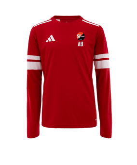 adidas Squadra 25 Trikot Langarm Rot