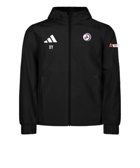 adidas Entrada 26 Regenjacke Schwarz