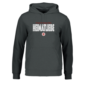 Merch Drummer 2.0 Hoody Dark Heather Grey | #heimatliebe