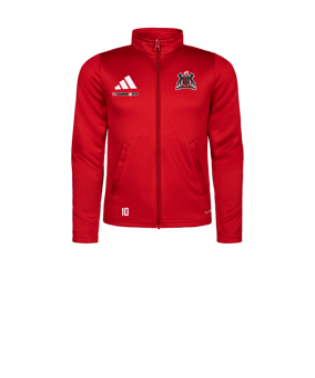adidas Entrada 26 Trainingsjacke Kids Rot