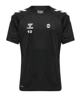 Hummel hmlCORE XK Poly T-Shirt Kids Schwarz F2001
