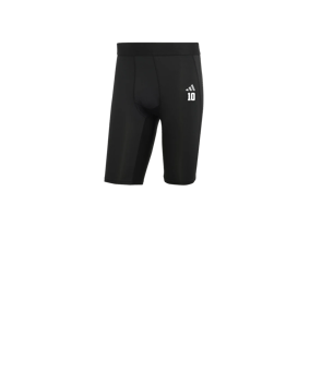 adidas Techfit Aeroready Tight Short Schwarz