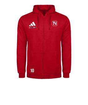 adidas Entrada 26 Kapuzenjacke Rot