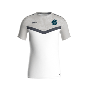JAKO Iconic T-Shirt Weiss Grau F016