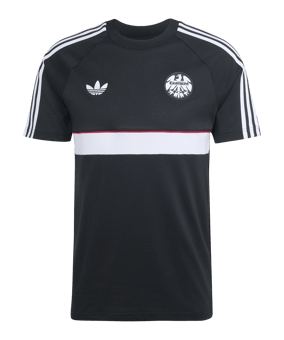 adidas Originals Eintracht Frankfurt FC T-Shirt Schwarz - schwarz