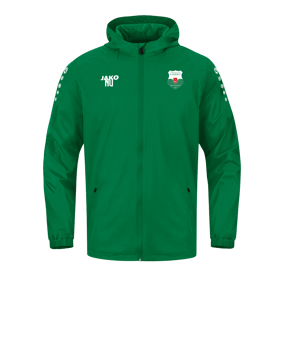 JAKO Team 2.0 Allwetterjacke Grün F200