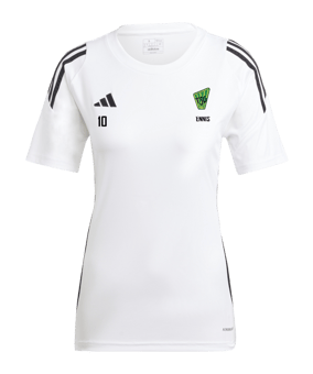 adidas Tiro 24 Trikot Damen Weiss Schwarz