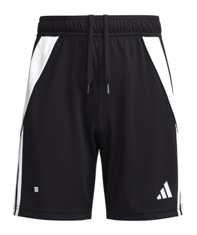 adidas Tiro 24 Short Kids Schwarz Weiss