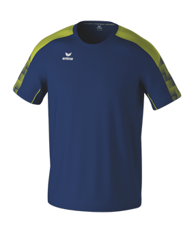 T-shirt bleu jaune Erima Evo Star - bleu