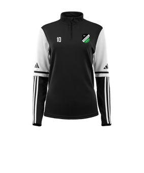 adidas Squadra 25 HalfZip Sweatshirt Damen Schwarz