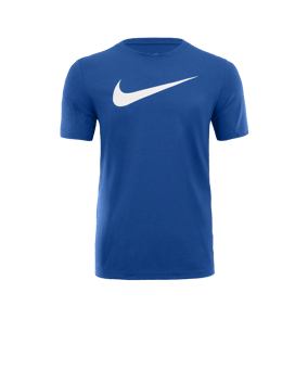 Nike Park 20 T-Shirt Swoosh Blau Weiss F463
