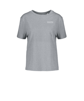 Merch Muser T-Shirt Women Heather Grey | #Front + Rückendruck