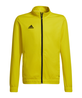 adidas Entrada 22 TK Trainingsjacke Kids Gelb - gelb