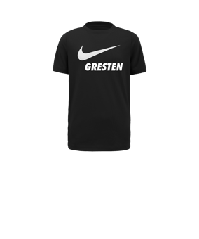 Nike Park 20 Swoosh T-Shirt Kids Schwarz F010