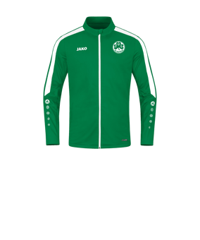 JAKO Power Polyesterjacke Kids Grün Weiss F200
