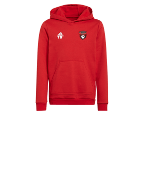 adidas Entrada 22 Hoody Kids Rot