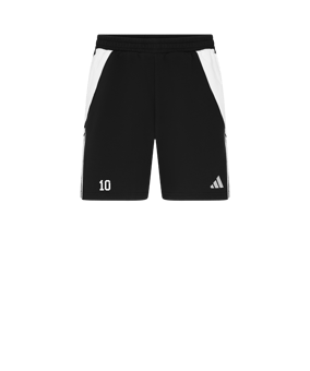 adidas Tiro 24 Trainingsshort Schwarz Weiss