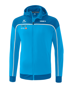 Erima Change by Kapuzenjacke Kids Blau 