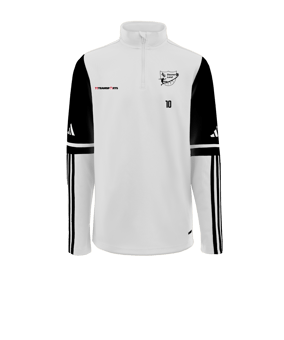 adidas Squadra 25 HalfZip Sweatshirt Weiß