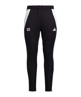 adidas Tiro 24 Trainingshose Schwarz Weiss