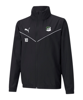 PUMA teamRISE Allwetterjacke Kids Schwarz F03