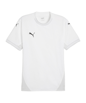 PUMA teamFINAL Trikot Weiss Schwarz Grau F04 - weiss