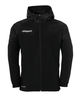 uhlsport Goal 25 Evo Woven Kapuzenjacke F01 - schwarz