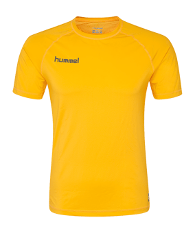 Hummel First Perform T-Shirt Kids Gelb F5001 - gelb