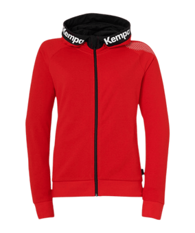Kempa Core 26 Kapuzenjacke Damen Rot F04