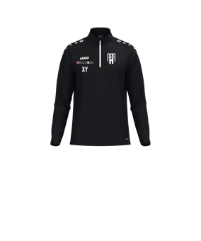 JAKO One Zip Top Kids Schwarz F800