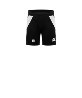 adidas Tiro 24 Training Short Kids Schwarz Weiss